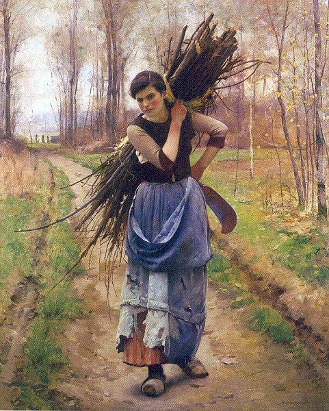 The Woodcutter's Daughter, Pearce, Charles Sprague